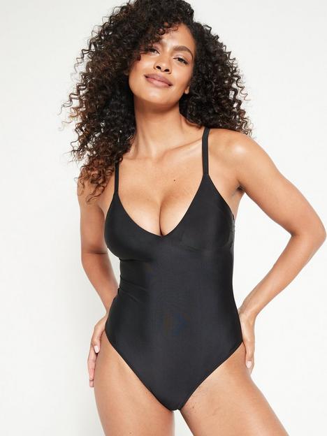 v-by-very-plunge-shape-enhancing-swimsuit-black