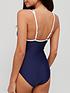  image of v-by-very-shape-enhancing-mesh-panel-detail-swimsuit-navy