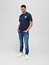  image of chelsea-source-lab-chelsea-fc-mens-tipped-polo-shirt-navy