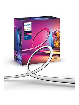 Product photograph of Philips Hue Hue Gradient Lightstrip Tv 55 Eu from very.co.uk