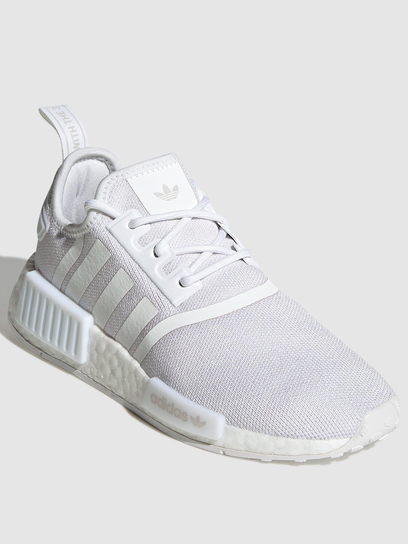 adidas Originals Junior NMD_R1 Trainers - White | very.co.uk
