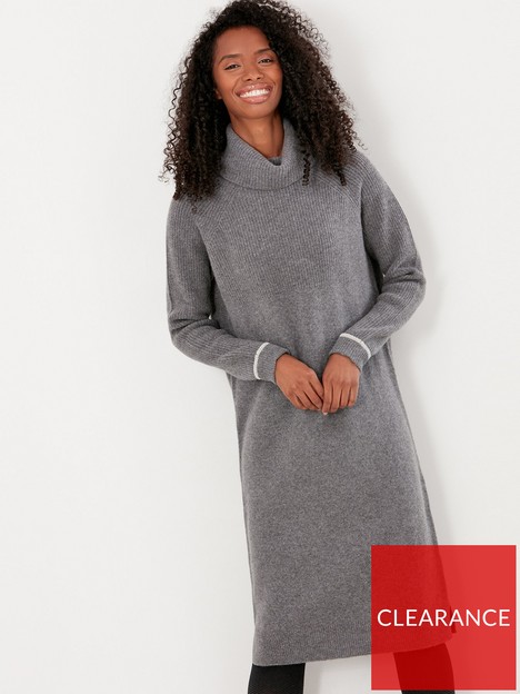 joules-hallie-turtleneck-knitted-jumper-dress-grey