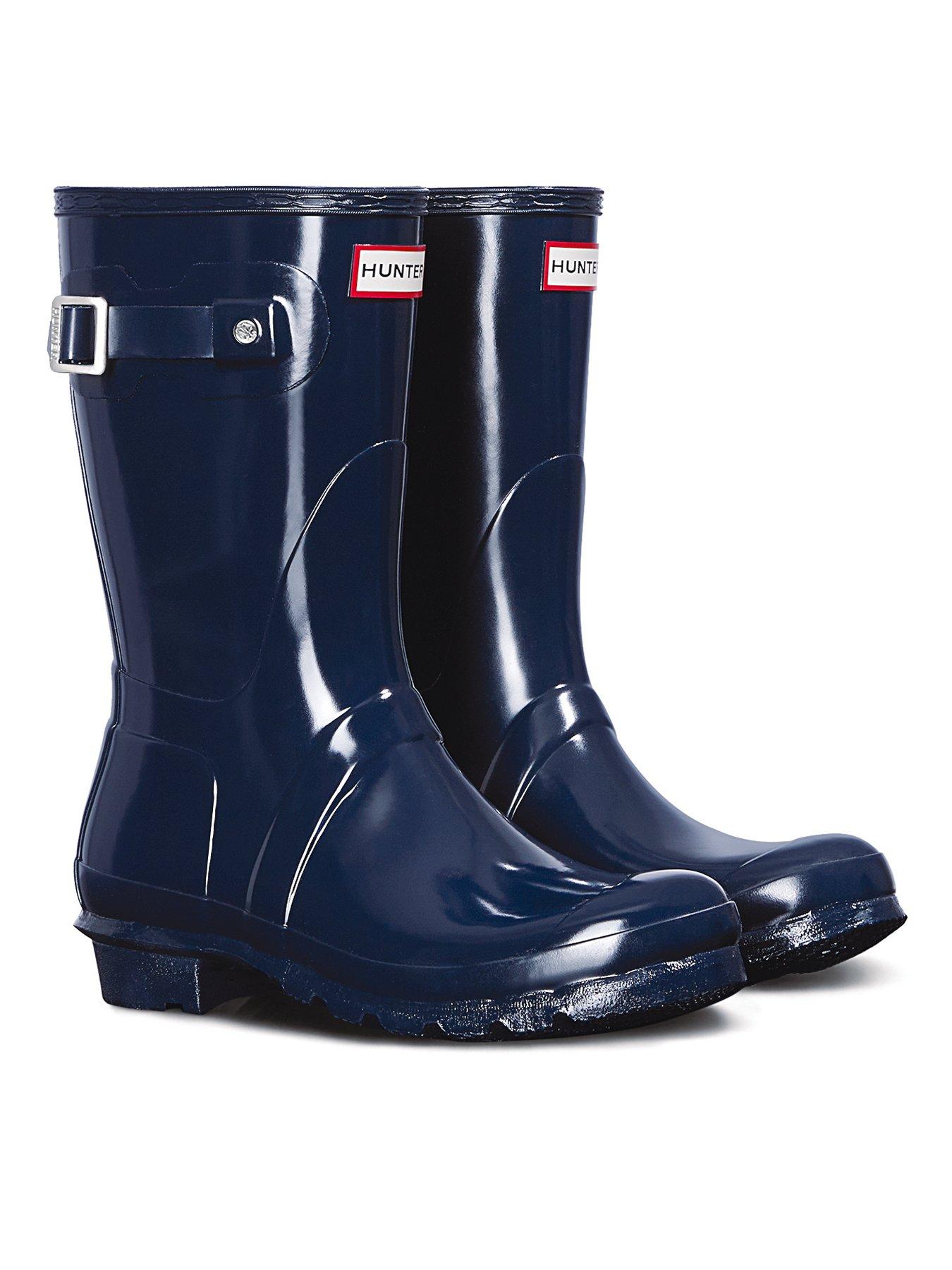 blue womens wellies