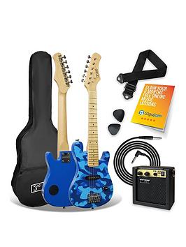 3rd-avenue-3rd-avenue-junior-electric-guitar-pack-blue-camo