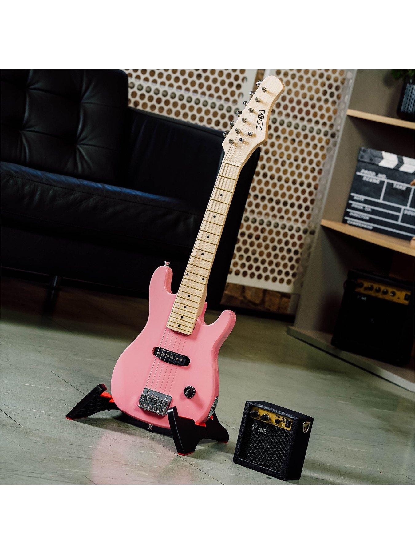 Image 6 of 6 of 3rd Avenue Junior Electric Guitar Pack - Pink