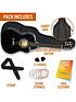  image of 3rd-avenue-cutaway-electro-acoustic-guitar-pack-black