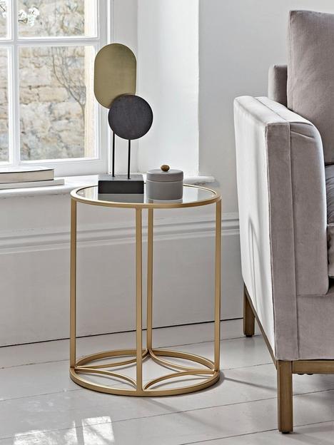 cox-cox-round-gold-and-glass-side-table