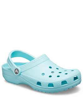 crocs-classic-clog-slip-on-flat-shoes-blue