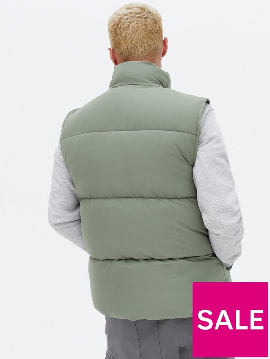 stillFront image of new-look-peached-fashion-gilet-khaki