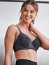  image of pour-moi-energy-reach-underwired-lightly-padded-sports-bra-blacksilver
