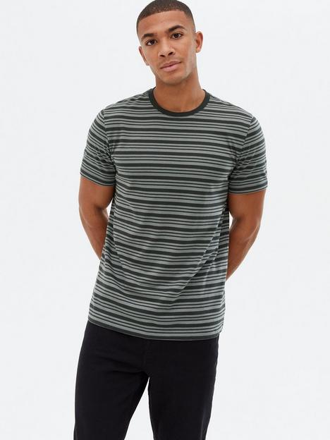 new-look-olive-stripe-crew-neck-short-sleeve-t-shirt