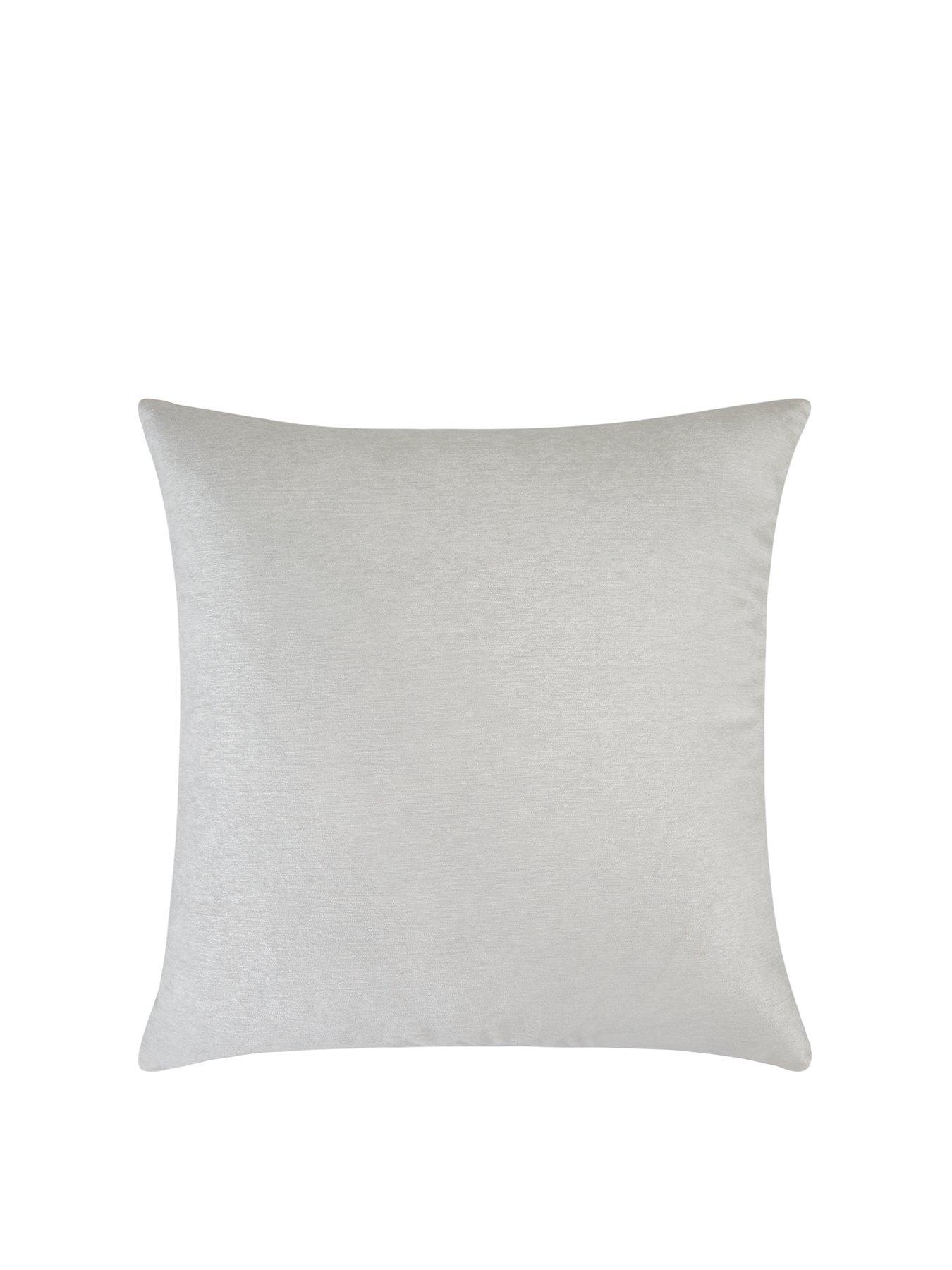 Product photograph of Michelle Keegan Home Shimmer Velvet Cushion from very.co.uk