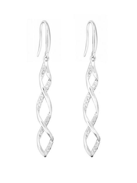 simply-silver-sterling-silver-cubic-zirconia-drop-earrings