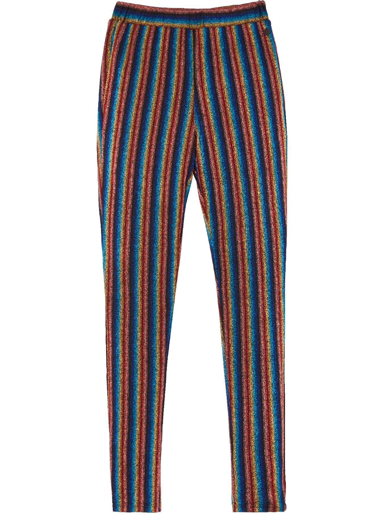  Kids Lucia Sparkle Striped Co-ord Trousers - Multi