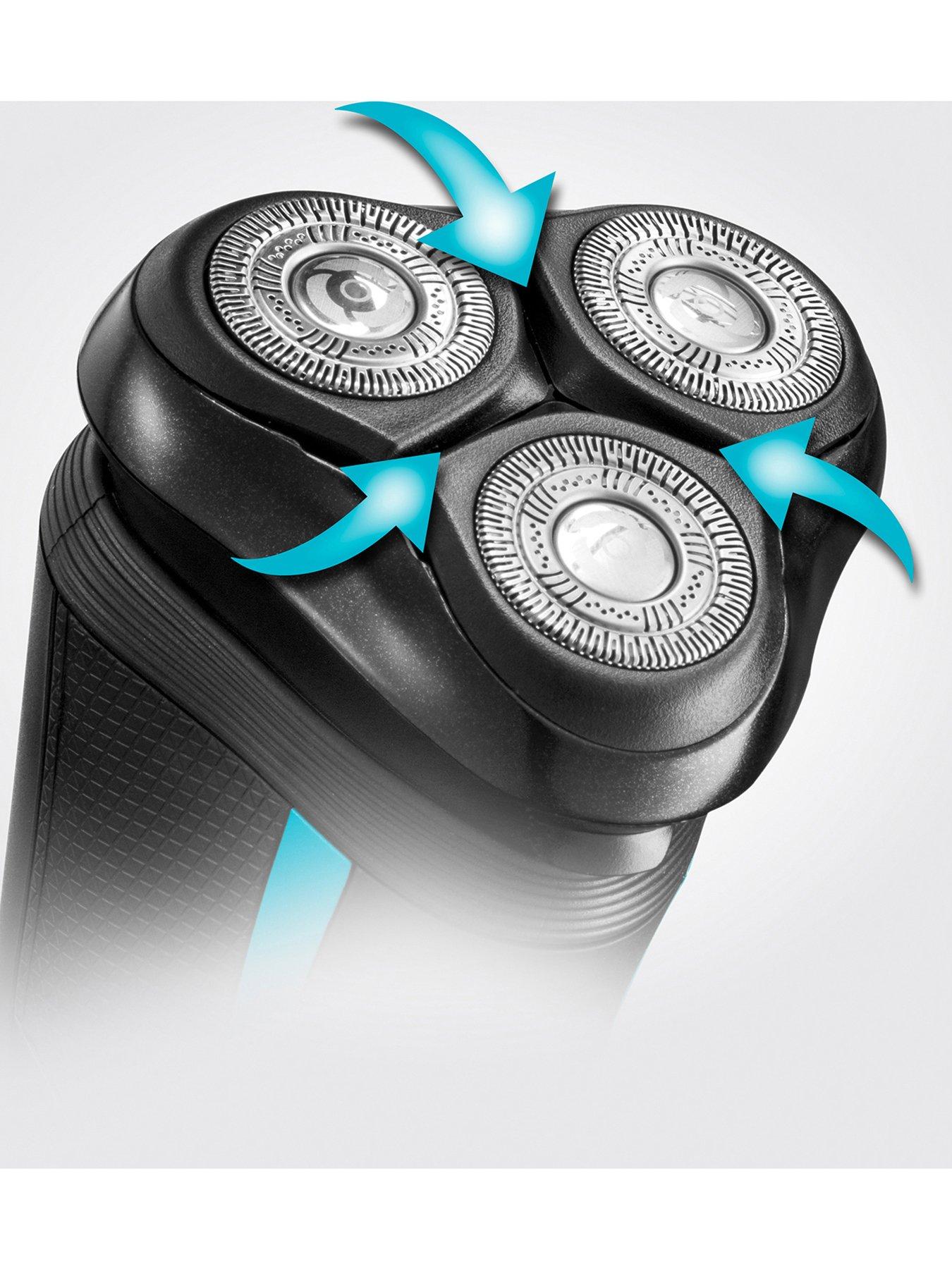 Remington Style Series Aqua Mens Rotary Shaver – R6000 | Very