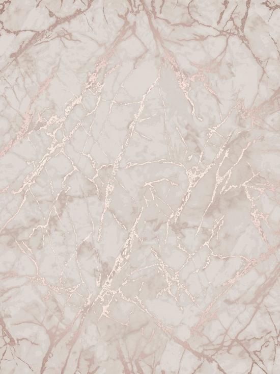 stillFront image of fine-dcor-fine-decor-marblesque-metallic-marble-rose-gold-wallpaper