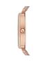  image of emporio-armani-womens-two-hand-beige-leather-watch