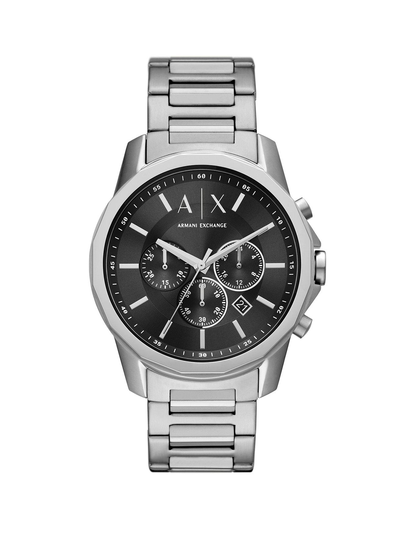 Armani exchange outlet watch cost