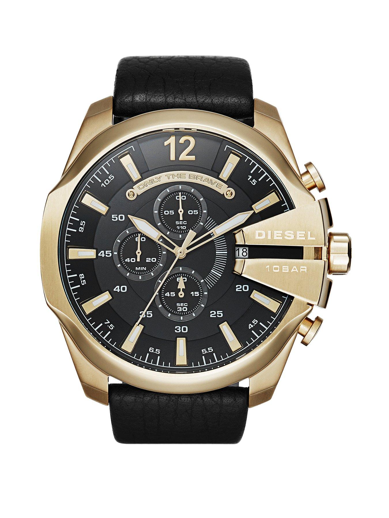 Diesel Mega Chief Mens Traditional Watch | very.co.uk