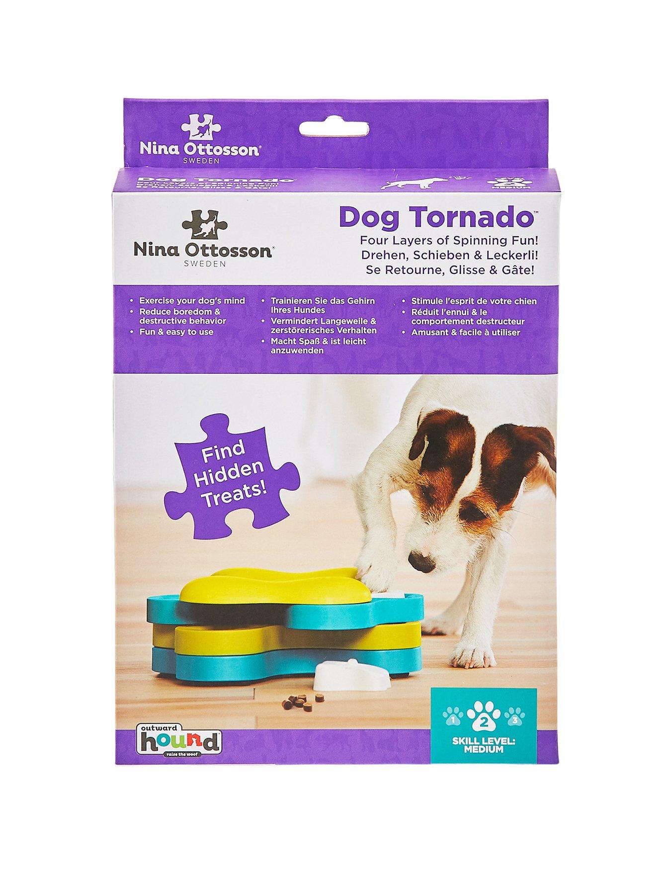 Product photograph of Nina Ottosson Level 2 Dog Tornado Interactive Puzzle Toy For Dogs from very.co.uk