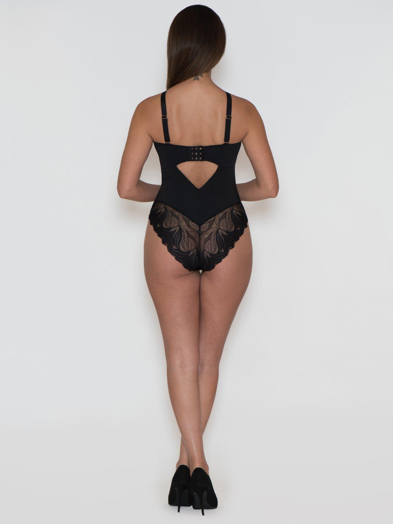 Image 2 of 4 of Curvy Kate Indulgence Body - Black/Latte