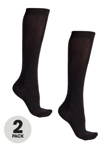 pretty-polly-2pk-supersoft-bamboo-knee-high-socks