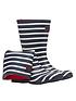  image of joules-boys-stripe-roll-up-wellies-navy