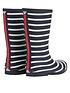  image of joules-boys-stripe-roll-up-wellies-navy