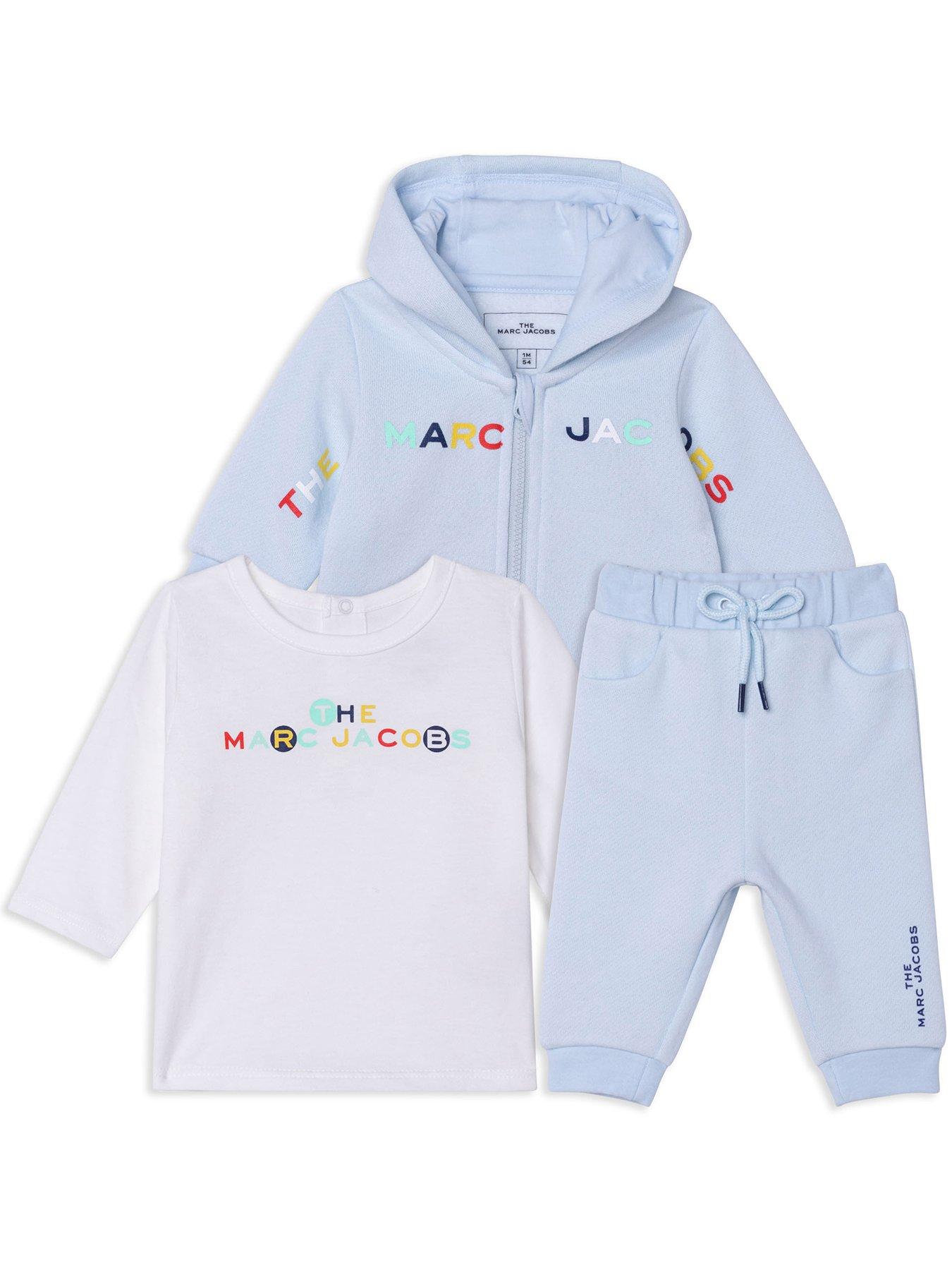 Kids Baby Tracksuit And T-shirt Set - Blue