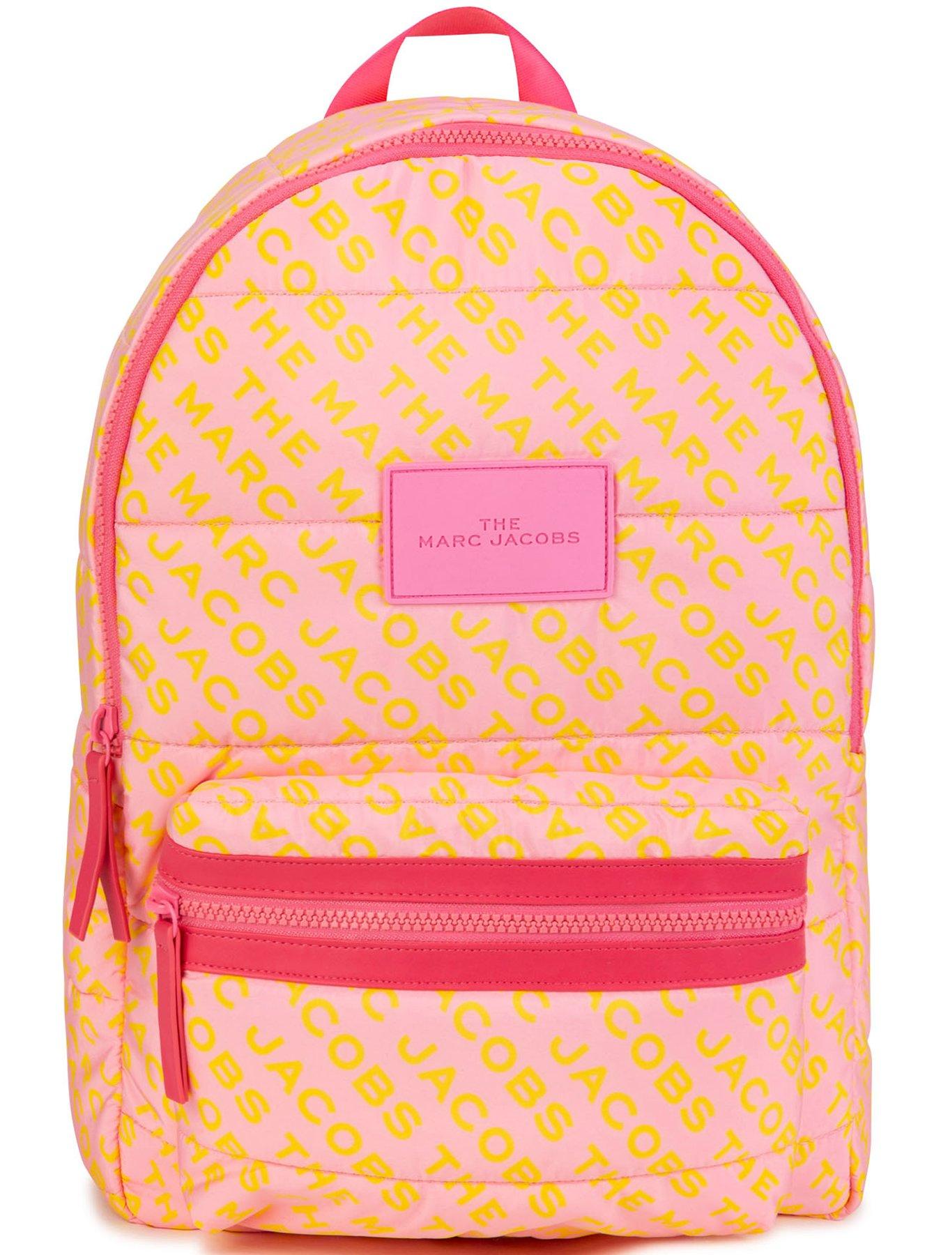 Kids Kids Padded All Over Logo Backpack - Pink
