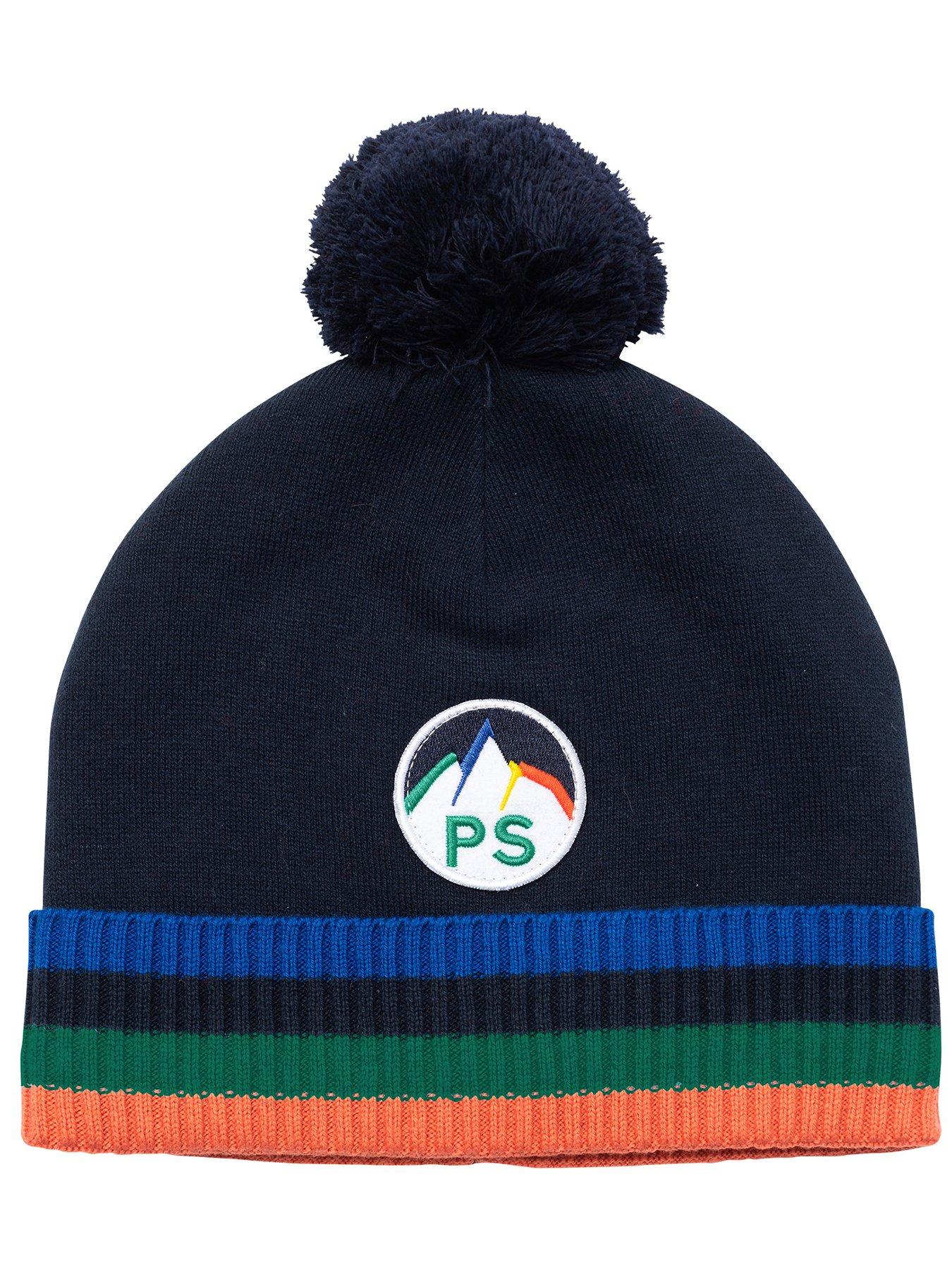 Accessories Kids Djibi PS Logo Knitted Hat - Navy