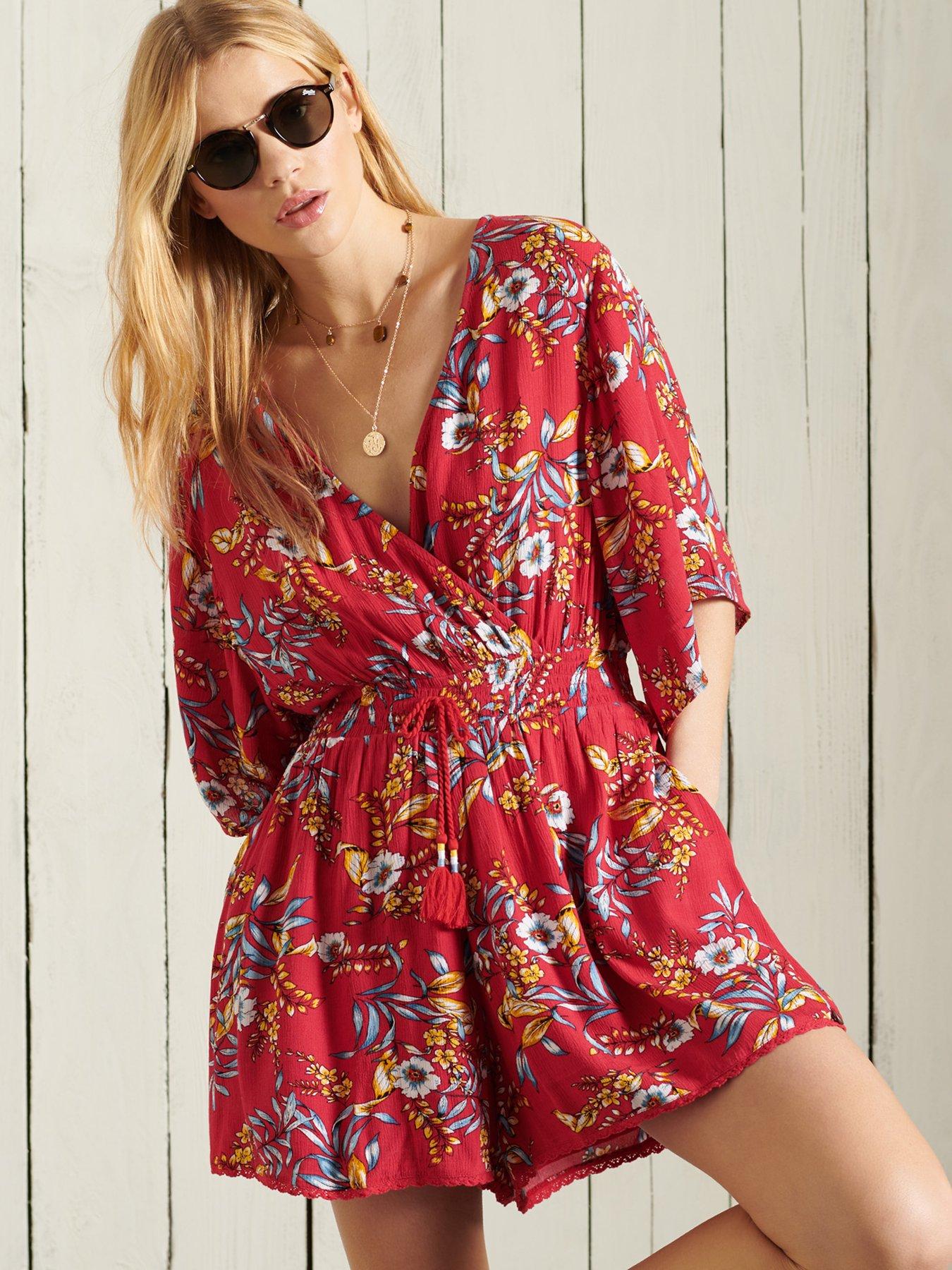 Playsuits & jumpsuits Summer Playsuit -red