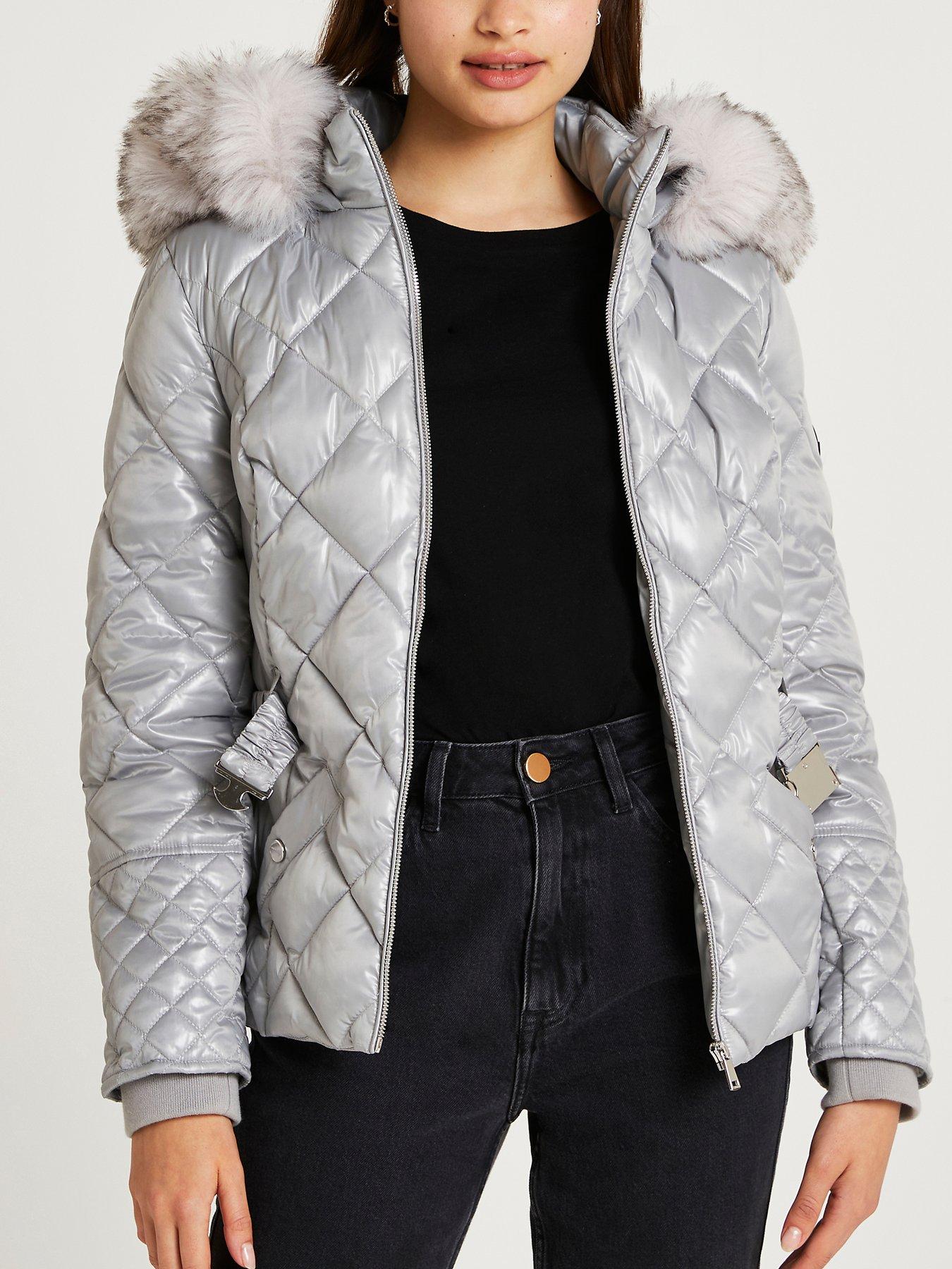 grey river island coat