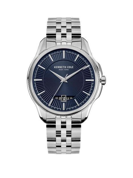kenneth-cole-kenneth-cole-gents-silver-stainless-steel-bracelet-watch