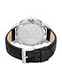  image of police-vibe-mens-watch-with-black-leather-and-black-silver-gold-dial
