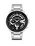  image of police-zenith-mens-watch-with-stainless-steel-bracelet-and-blacksilver-dial