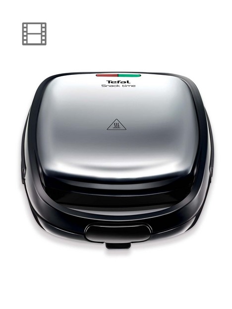 tefal-snack-time-sw343d40-panini-and-waffle-maker-stainless-steel