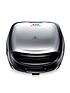  image of tefal-snack-time-sw343d40-panini-and-waffle-maker-stainless-steel