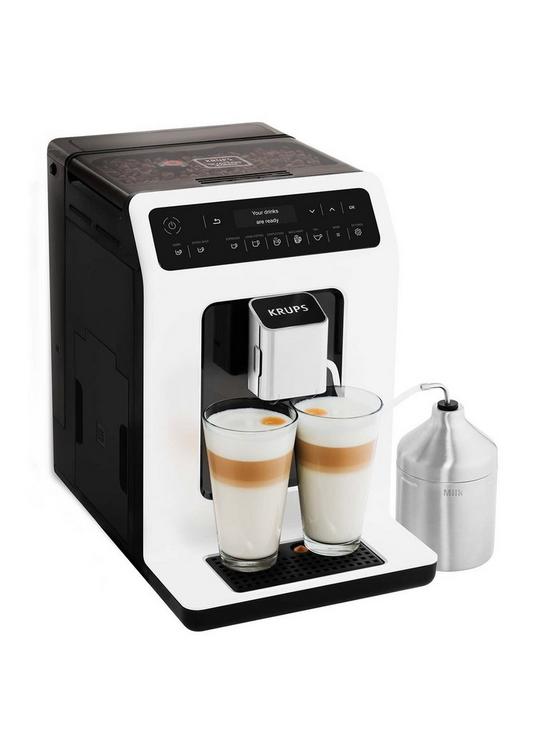 front image of krups-evidence-milk-coffee-machine