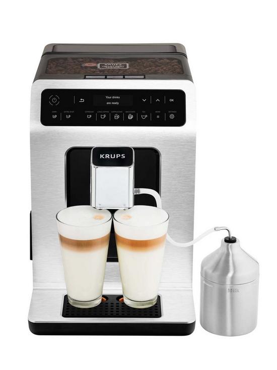 stillFront image of krups-evidence-milk-coffee-machine