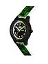 hype-hype-kids-green-leaf-pattern-silicone-strap-with-black-dialstillFront