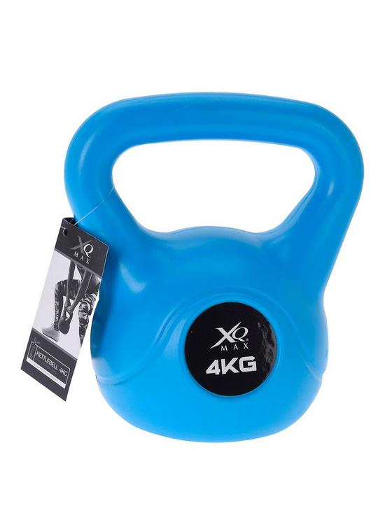 front image of non-slip-kettlebell-with-protective-vinyl-cover-for-home-gym-fitness-4kg