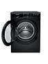  image of hotpoint-nswm1044cbsukn-10kg-load-1400-spin-washing-machine-black