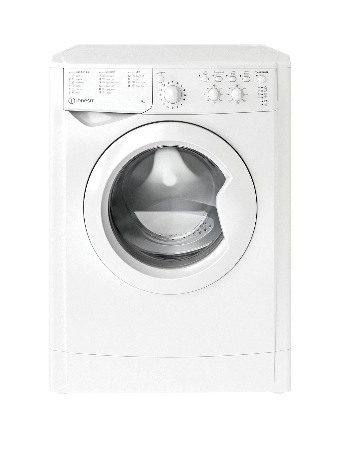 Indesit Iwc81283Wukn 8Kg Load 1200 Spin Washing Machine - White