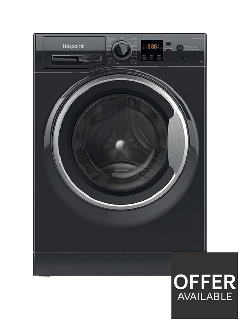 hotpoint-nswm944cbsukn-9kg-load-1400-spin-washing-machine-black