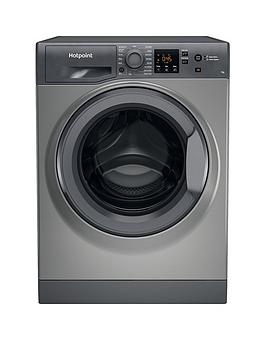 hotpoint-nswm743uggukn-7kg-load-1400-spin-washing-machine-graphite