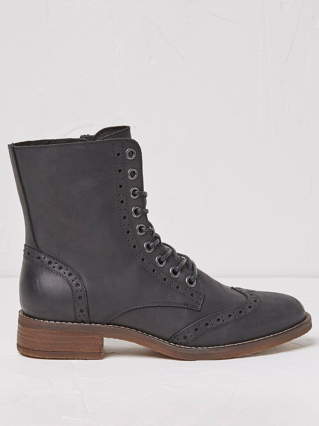 fatface lace up boots