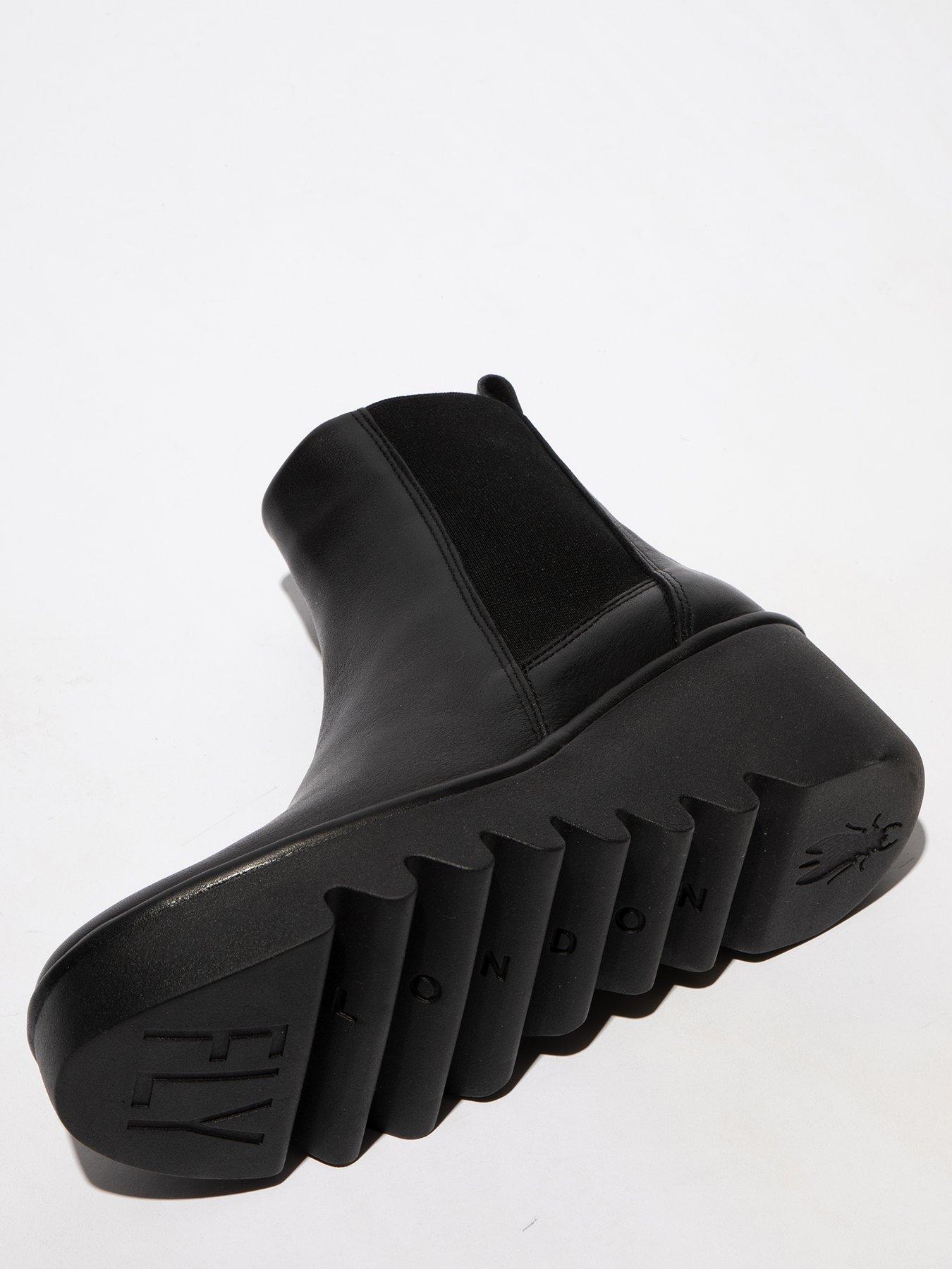  Bagu Wedge Chelsea Boots - Black