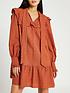 river-island-frill-smock-dress-rustfront