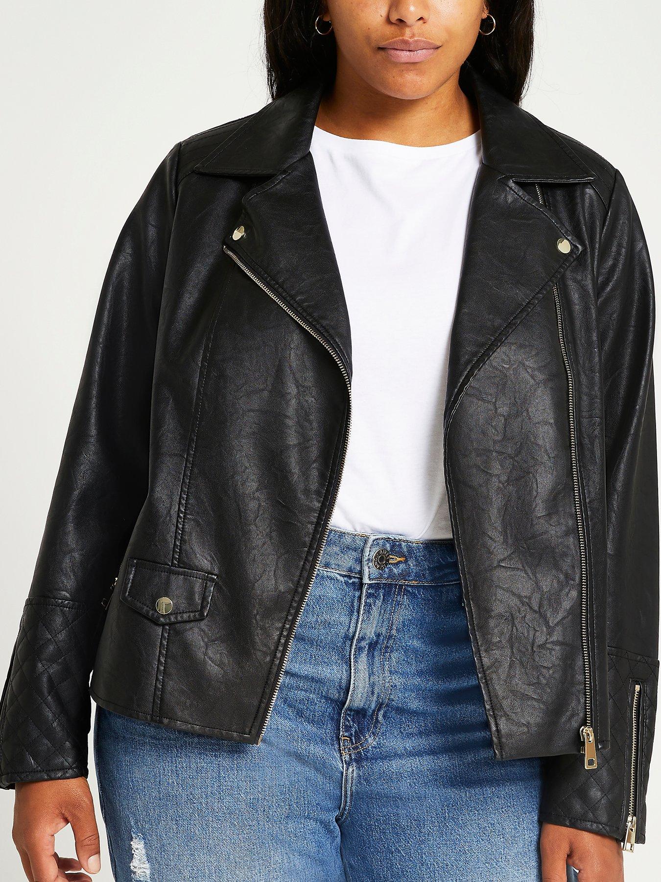 plus size biker jacket uk